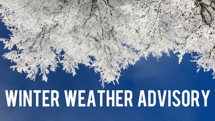 A weather warning is issued for Monday night and Tuesday morning in Atlanta metro, schools close, move to online learning