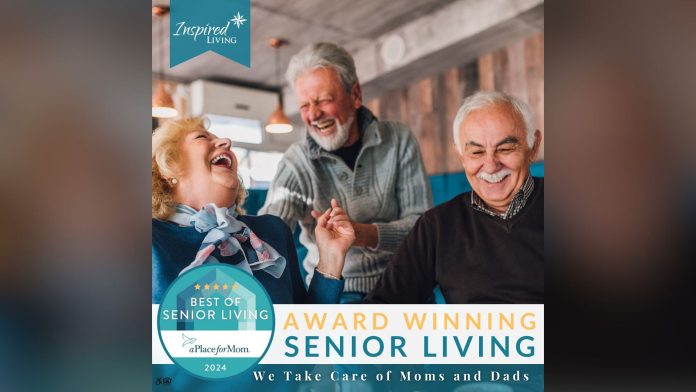 Inspired Living at Alpharetta has been awarded the coveted 2024 Best of Senior Living Award by A Place for Mom, marking a milestone achievement for the community.
