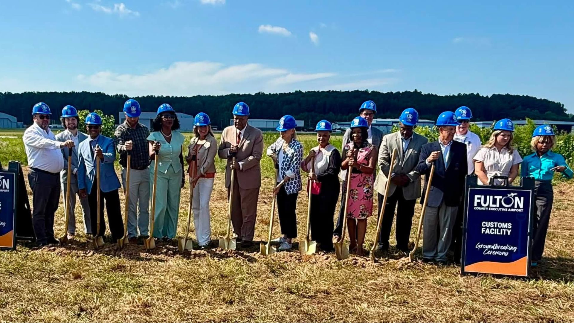 The project is backed by $2.8 million in federal and state funding. Once completed, the facility will allow customs processing to take place directly at Fulton County Executive Airport, removing the need for agents to travel from Atlanta’s main commercial airport whenever an inbound international flight arrives.