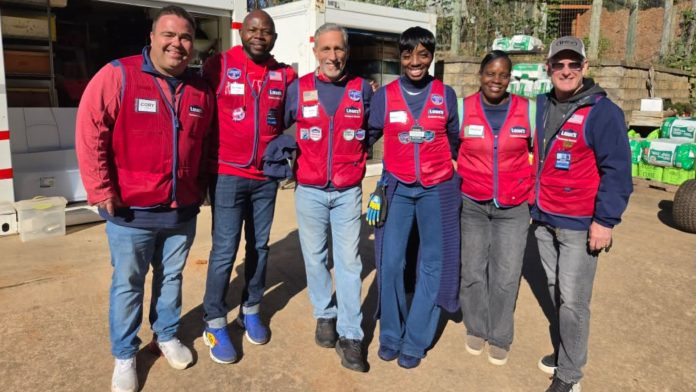 The latest progress came during Lowe's Red Vest Day on October 22, when company associates joined the City of Alpharetta's Community Agriculture Program to help prepare the building for renovation and its future educational use.